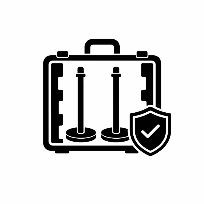 ochrona statywow podczas transportu case art