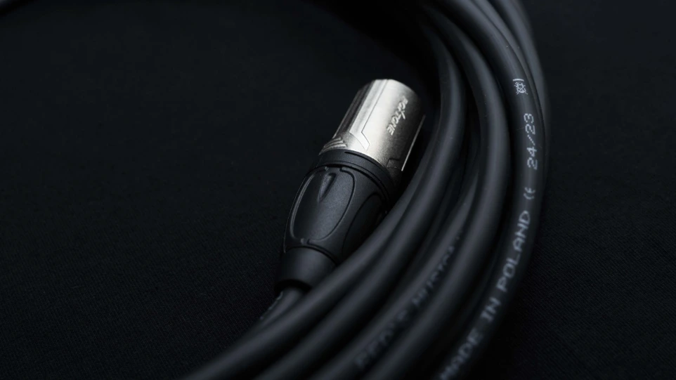 Wytrzymały kabel XLR do pracy scenicznej CASE ART