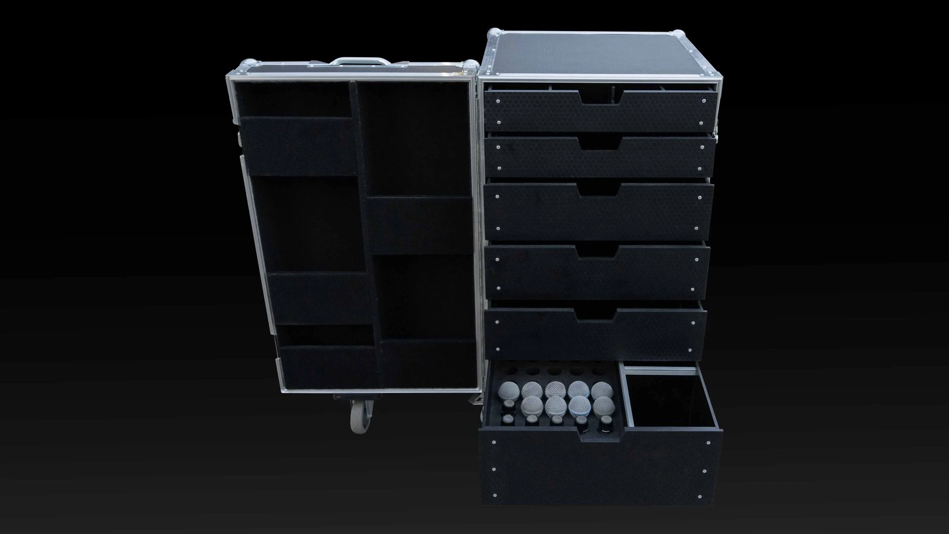 standard AV rack 19 case art