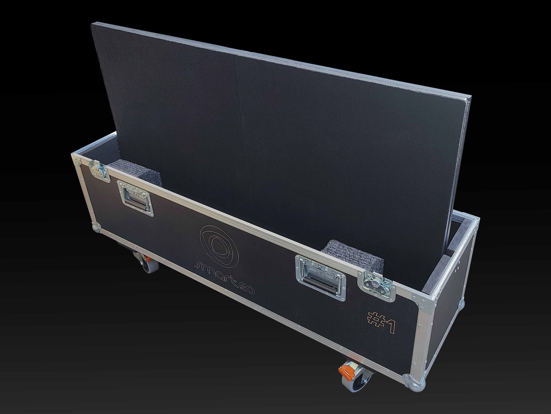 duże racki wszelkie większe konstrukcje flight case case art