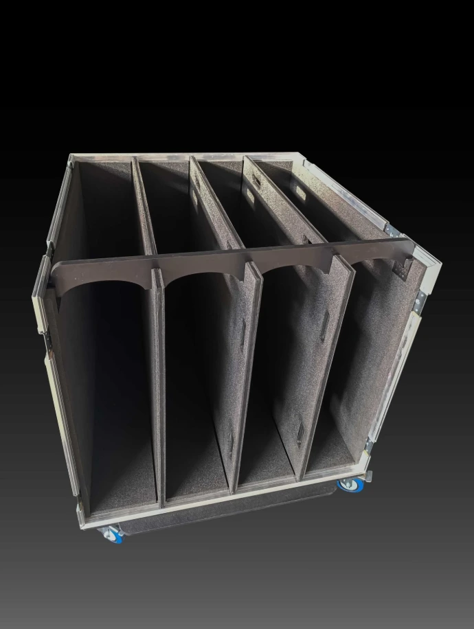 case do transportu dzieł sztuki z pianką ochronną