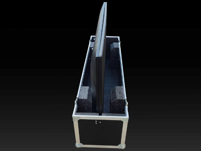 Case 2x TV 55' skrzynia transportowa case art