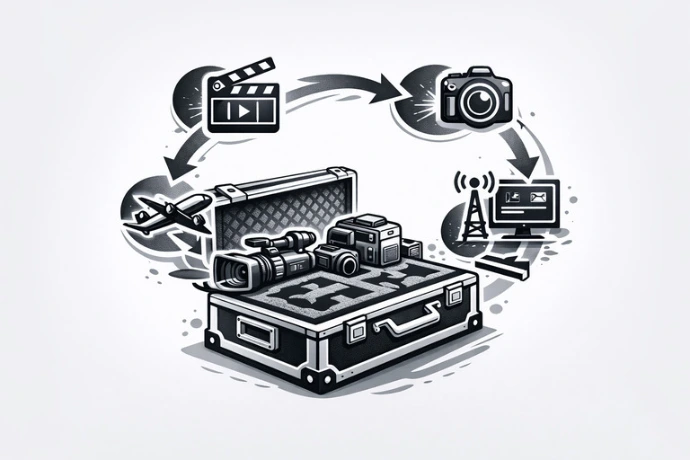 flight case video profesjonalny sprzęt filmowy