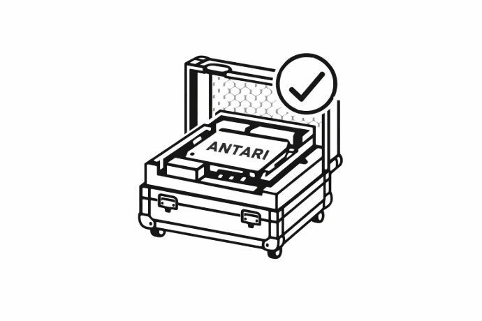 Precyzyjne dopasowanie do urządzenia Antari case art