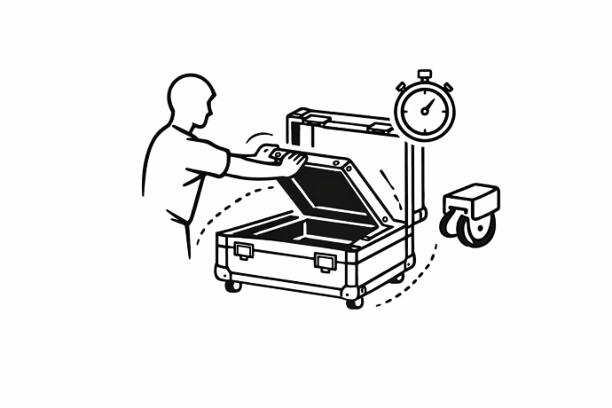Ergonomia i szybka obsługa case art