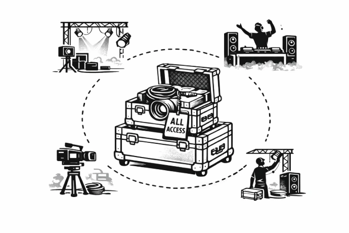 Zastosowanie w branży eventowej CASE ART KUWETKA