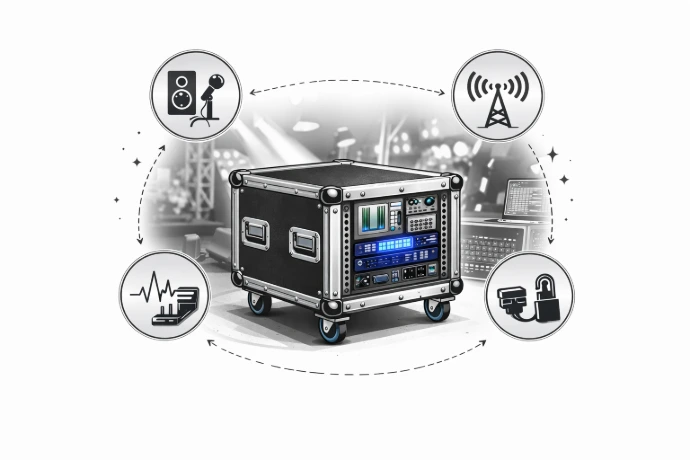 Konfiguracja i kompatybilność sprzętu 19” CASE ART