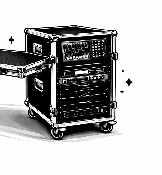 Wbudowany stół roboczy – natychmiastowa gotowość case art