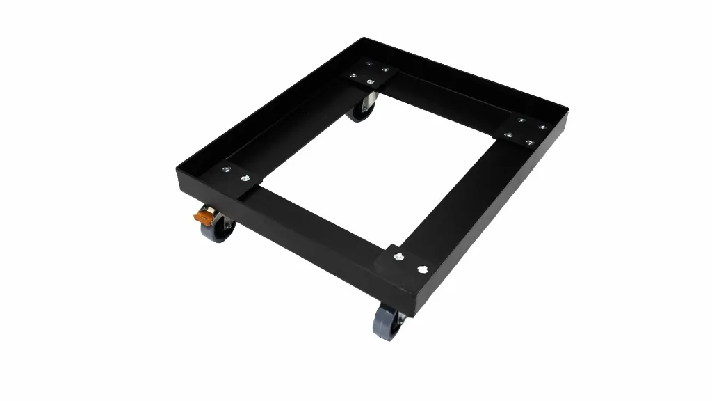 Solidna rama transportowa dolly do systemu basowego Adamson S119 - widok z góry.webp