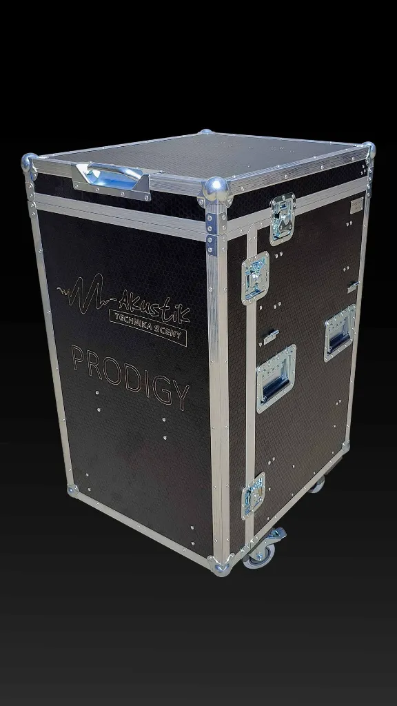 mobilny rack techniczny z wysuwanym stołem CASE ART.webp