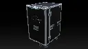 Duża Skrzynia Na Mikrofony typu Flight Case na kółkach case art.webp