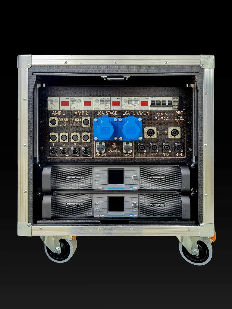 Rack 10U z chowanymi klapami - 2350,00 zł