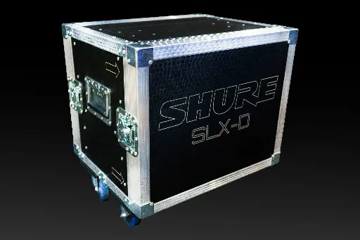 Rack 19' 9u SLXD with detachable wheels function
